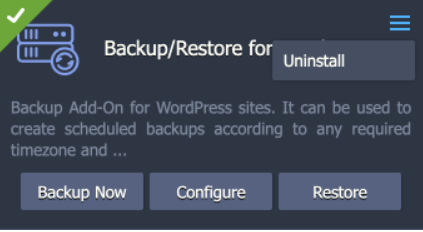 Avec une sauvegarde de votre base de données WordPress, vous serez toujours en capacité de restaurer votre site